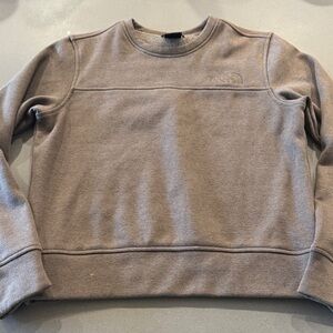 The North Face light brown  Crewneck